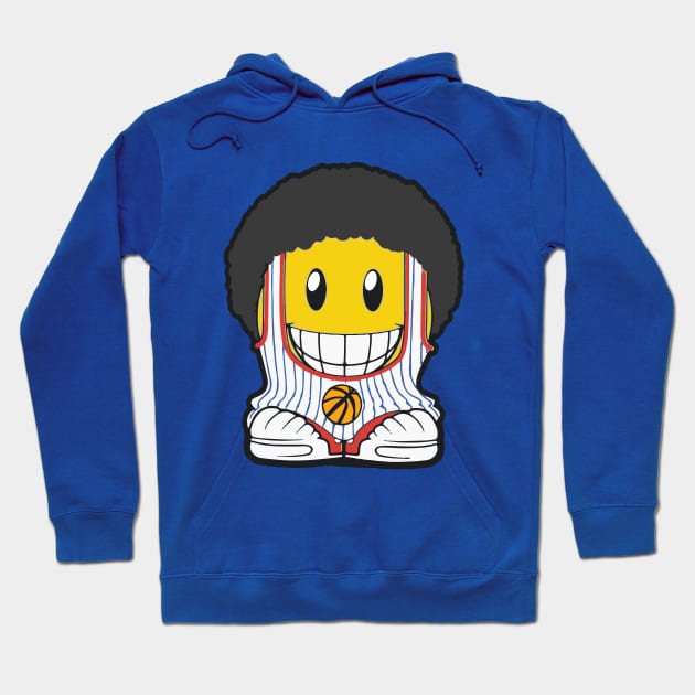 Basketball Smiley Hoodie by slice_of_pizzo